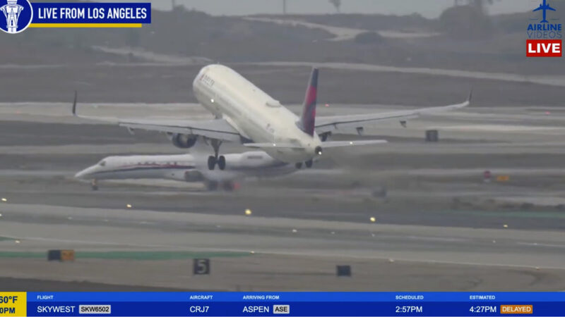 A jet carrying the Gonzaga men's basketball team ordered to stop to avoid collision at LAX